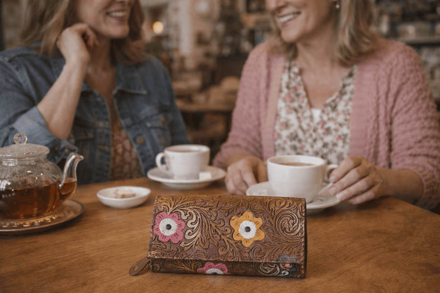 kvetovaná peňaženka mk